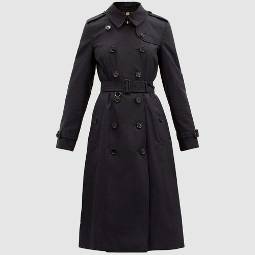 Ladies navy long wool - navy,